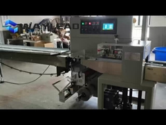 Máy đóng gói gối thực phẩm đông lạnh nhanh Máy niêm phong gối thép không gỉ