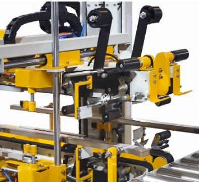 Máy đóng gói niêm phong mặt bằng nhựa / giấy lót Độ chính xác cao 30-50 trường hợp / phút
