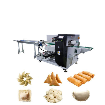 Máy đóng gói Flow Pack 30-150 túi/phút Tốc độ đóng gói và chiều dài gói 120-300mm