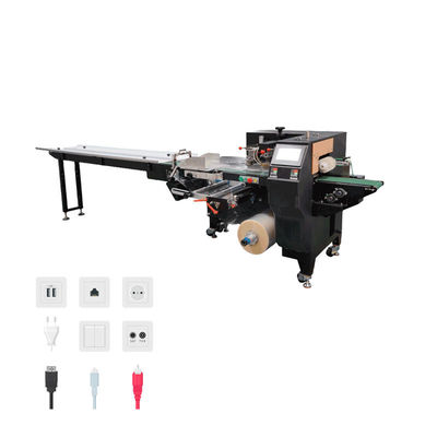 Máy đóng gói gối WZ220 cho nhà máy chế biến thực phẩm công nghiệp, tốc độ đóng gói 150 túi/phút
