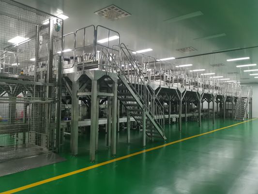 Đường dây sản xuất máy đóng gói kẹo và khoai tây chiên điện tốc độ cao
