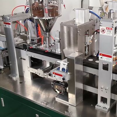 Máy niêm phong đầy viên nang cà phê tiên tiến cho trạm tải viên nang dọc
