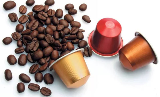 Máy niêm phong tự động cà phê viên nang bột Nespresso cà phê viên nang điền