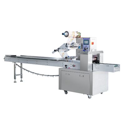 Tích hợp hiệu quả các sản phẩm có chiều rộng túi 35-80 mm với máy bọc dòng chảy ngang và đâm lỗ tùy chọn