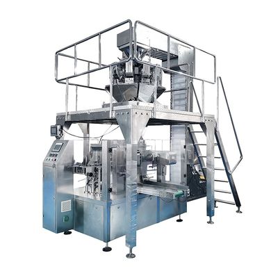 WG210 Máy đóng gói Doypack chính xác ± 0,1g cho bột dễ bay như bột ớt