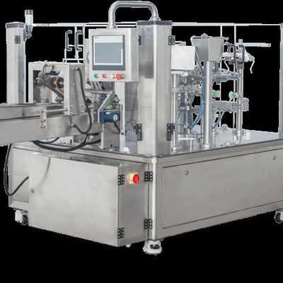 Máy đóng gói Doypack Nói lời tạm biệt với rò rỉ bột Đánh nặng thông minh Bột cà phê và thức ăn cho thú cưng ± 0,1g lỗi