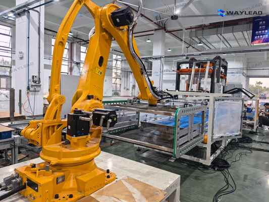 Hệ thống xếp hàng bằng robot công nghiệp Tiết kiệm thời gian và tiết kiệm nhân công khi sử dụng trong nhà máy